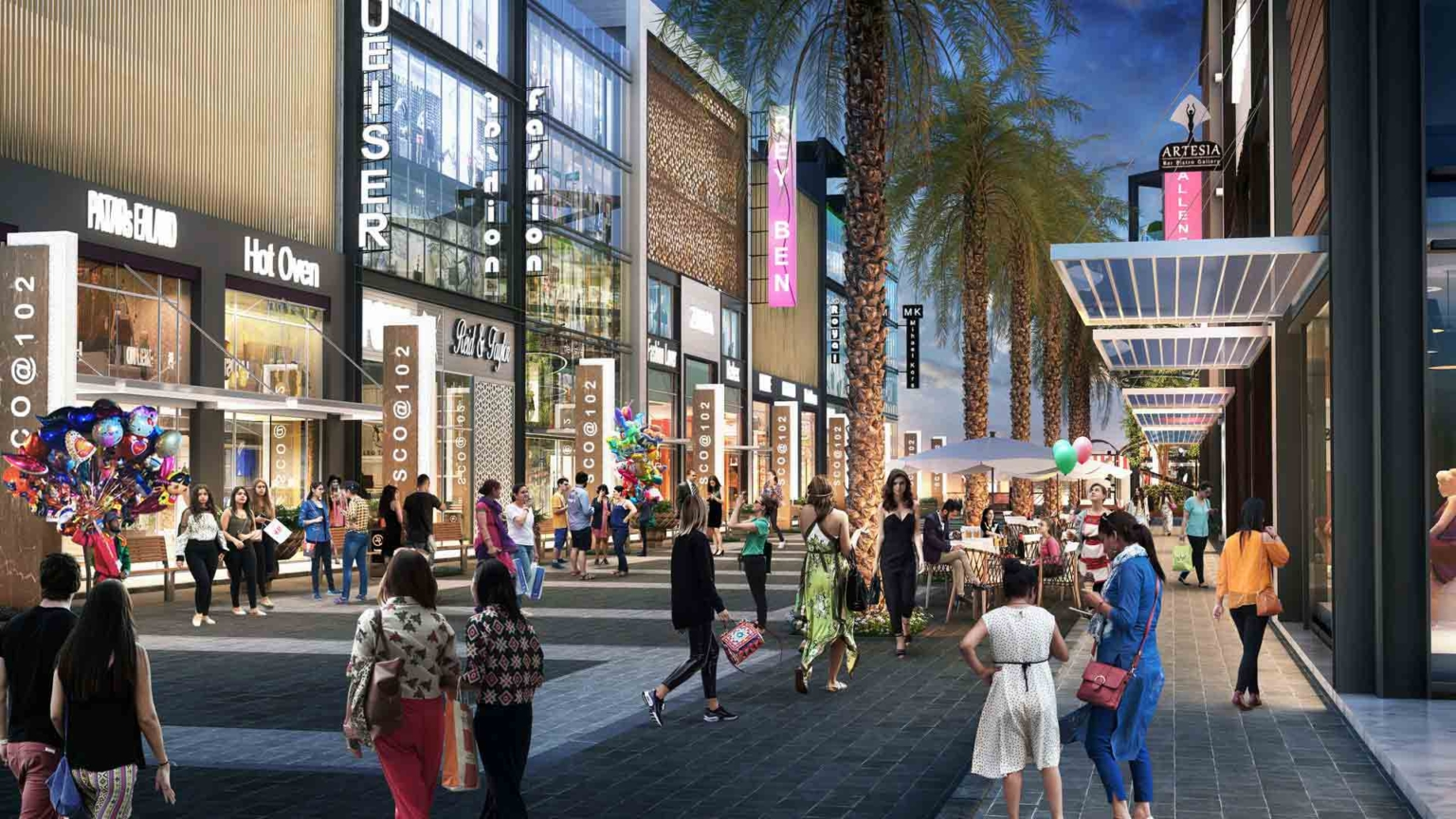 Adani Oyster Arcade Shops